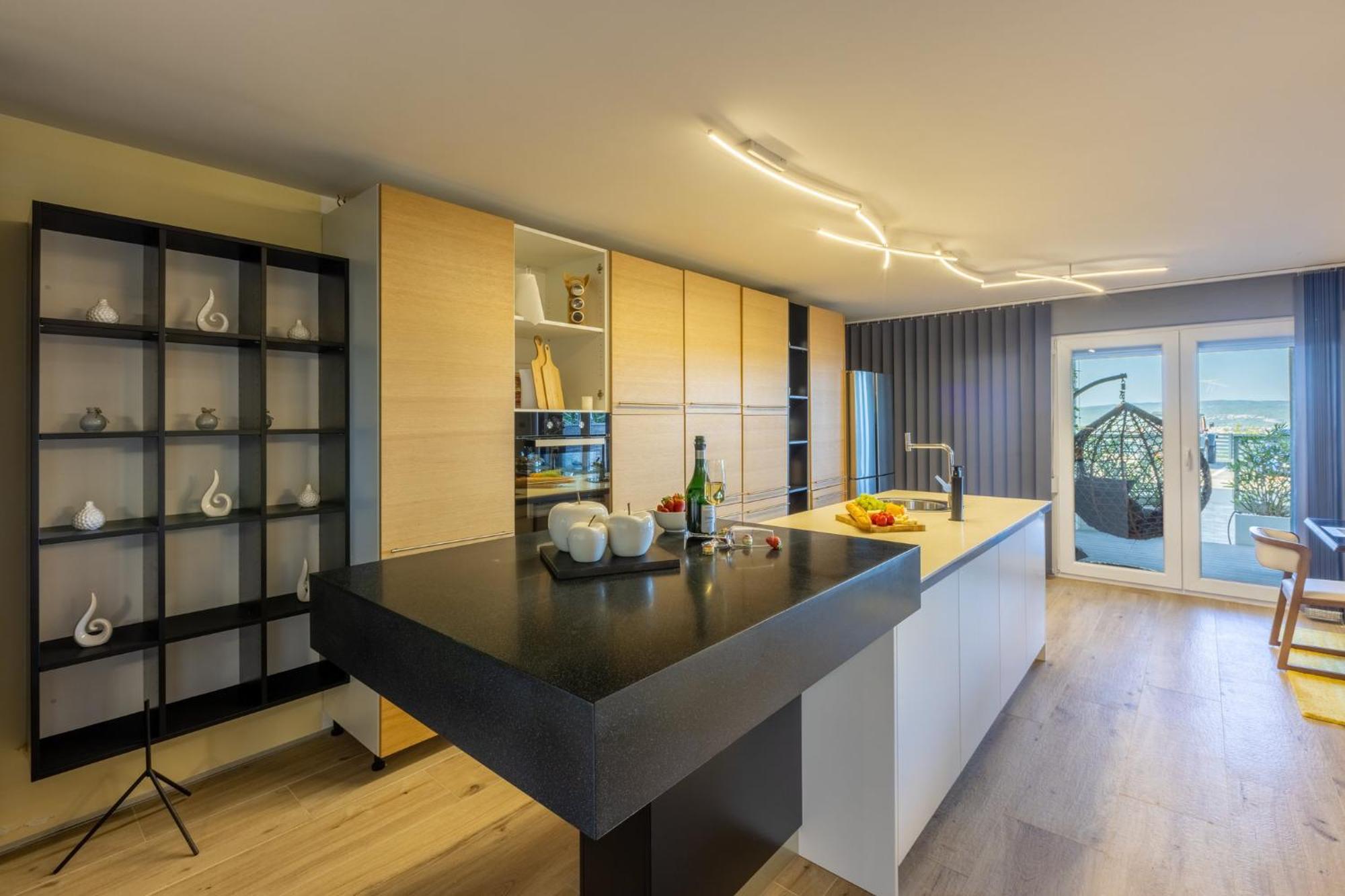 Panoramica Apartment With Whirlpool Crikvenica Exterior photo