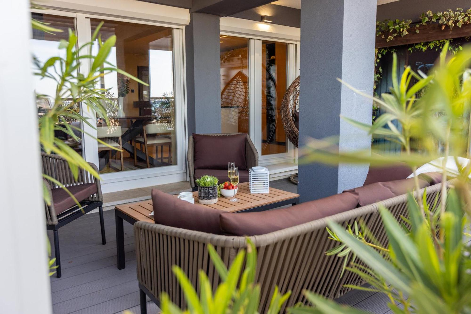 Panoramica Apartment With Whirlpool Crikvenica Exterior photo